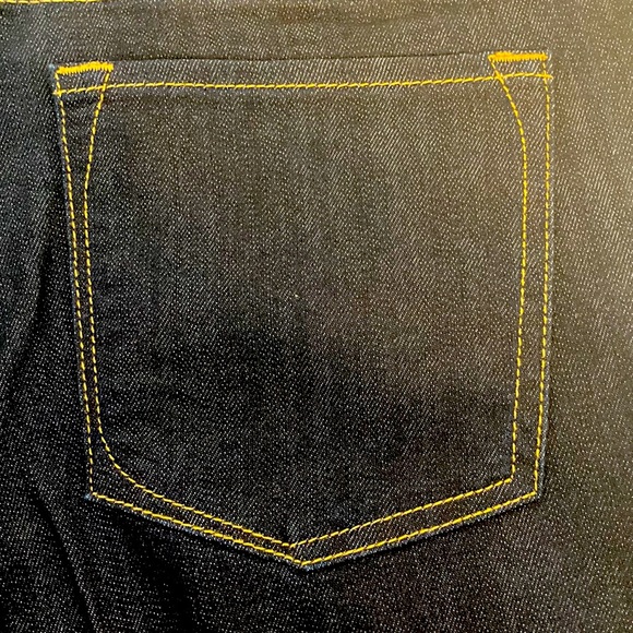 BANANA REPUBLIC Women’s Limited Edition Dark Wash Skinny Bootcut Jeans Size 28 - Picture 4 of 10